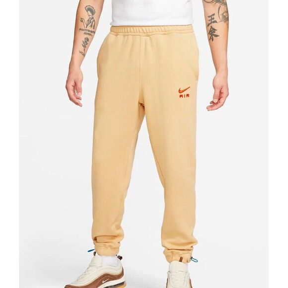 New Nike Sweatpants Joggers Beige Men's Size Medium DV9845-252‎ - Picture 1 of 7